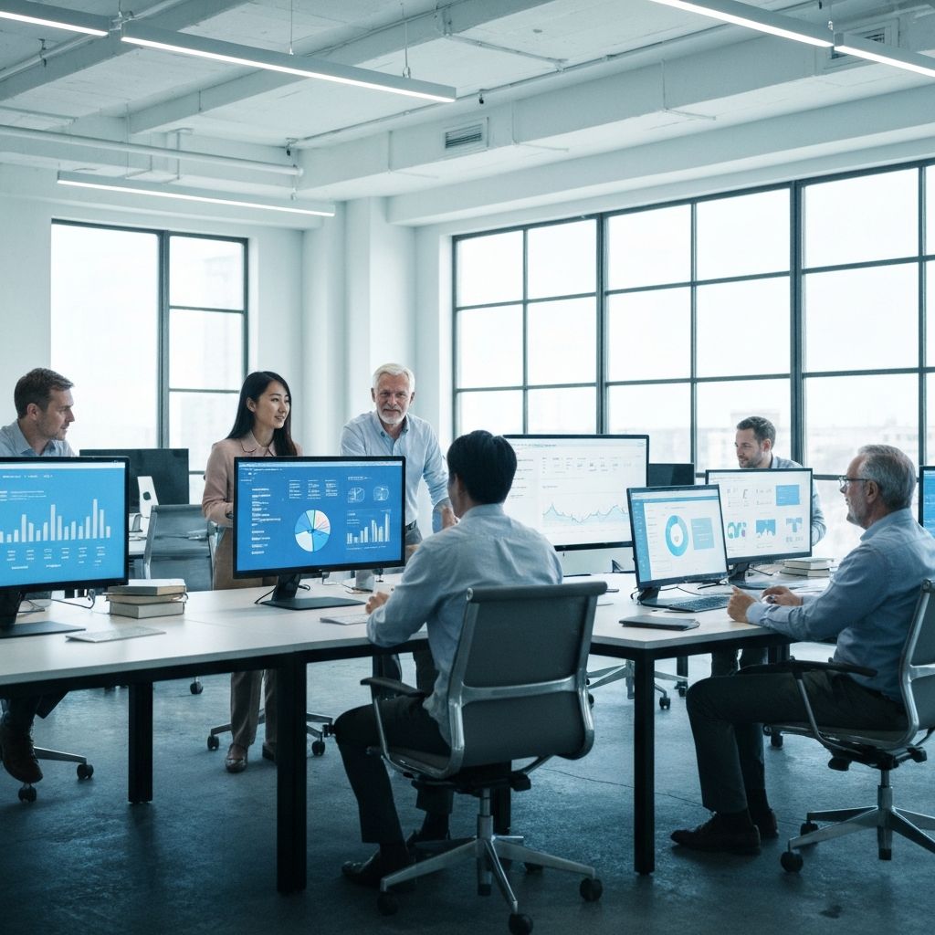 Equipo de Portaly trabajando